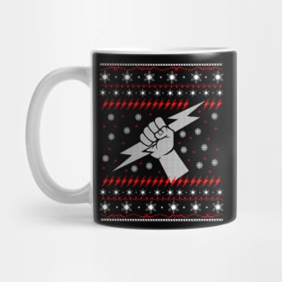 Electrician Ugly Christmas Sweater Gift Ideas Mug